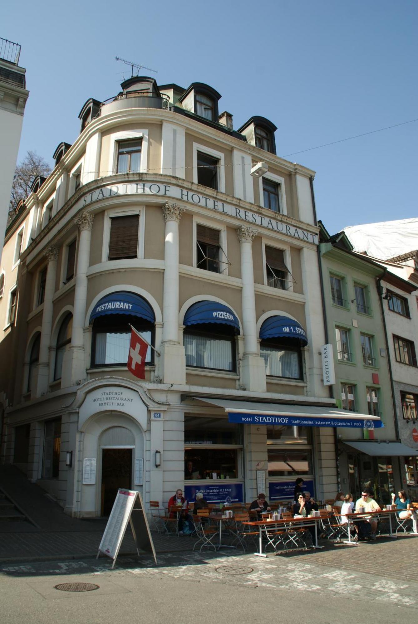 Stadthof Budget Hotel Basel City Center Eksteriør billede